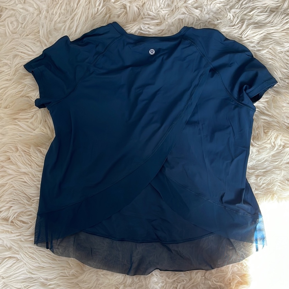 High- low open back tee (Sold Out)